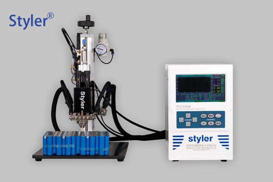 Styler Lithiumbatterie EV-Zellenbatterie 18650-Akku-Punktschweißgerät